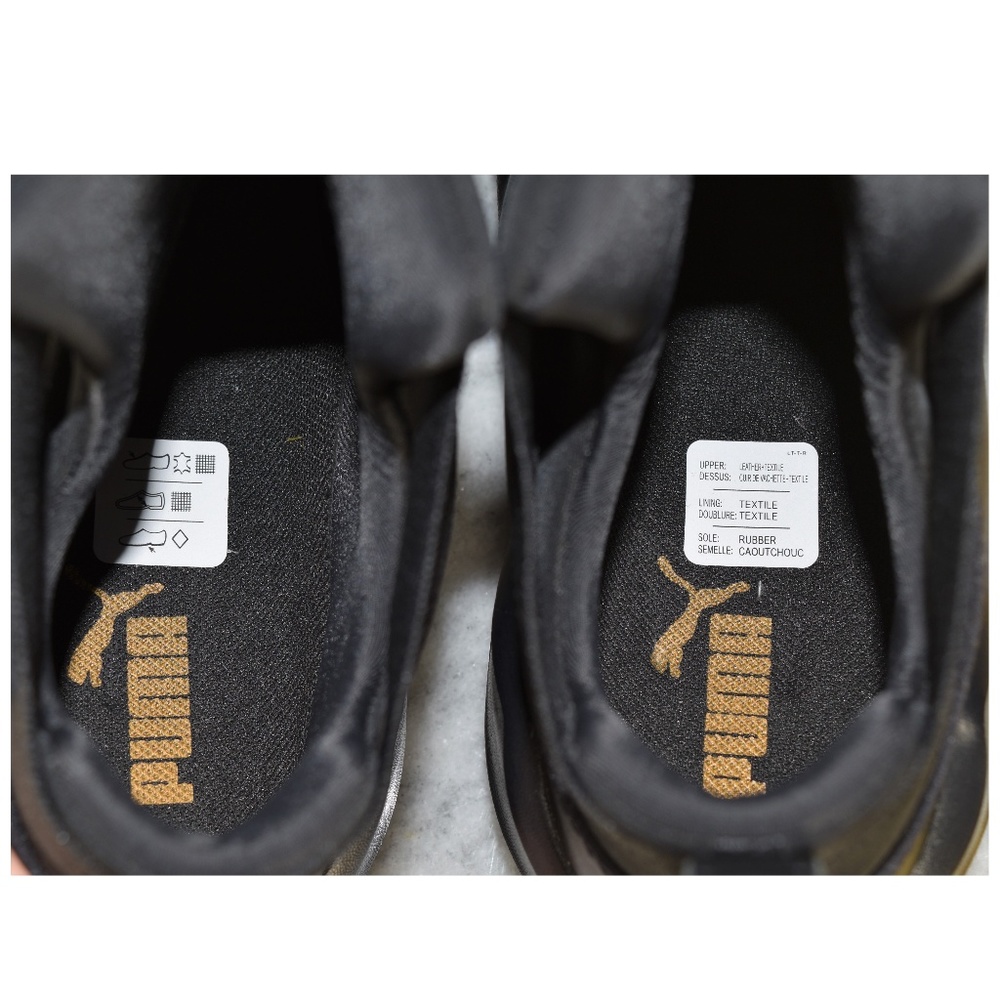 🔥🔥SOLD Womens PUMA FIERCE Strap Leather Trainers - Picture 6 of 8